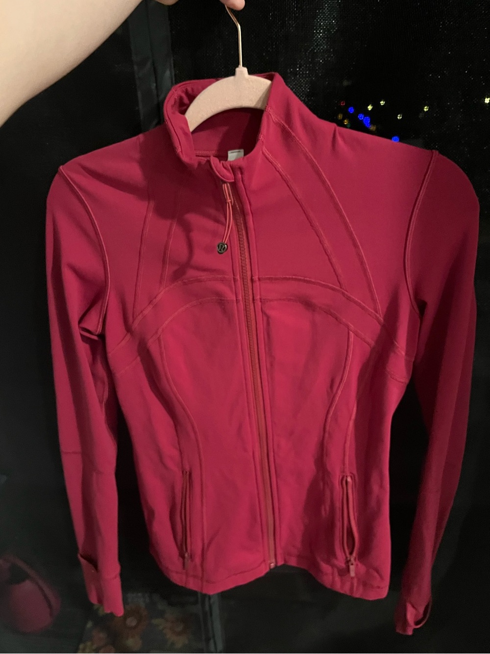 Lululemon Athletica Define Jacket Size 6 Pink Lychee
